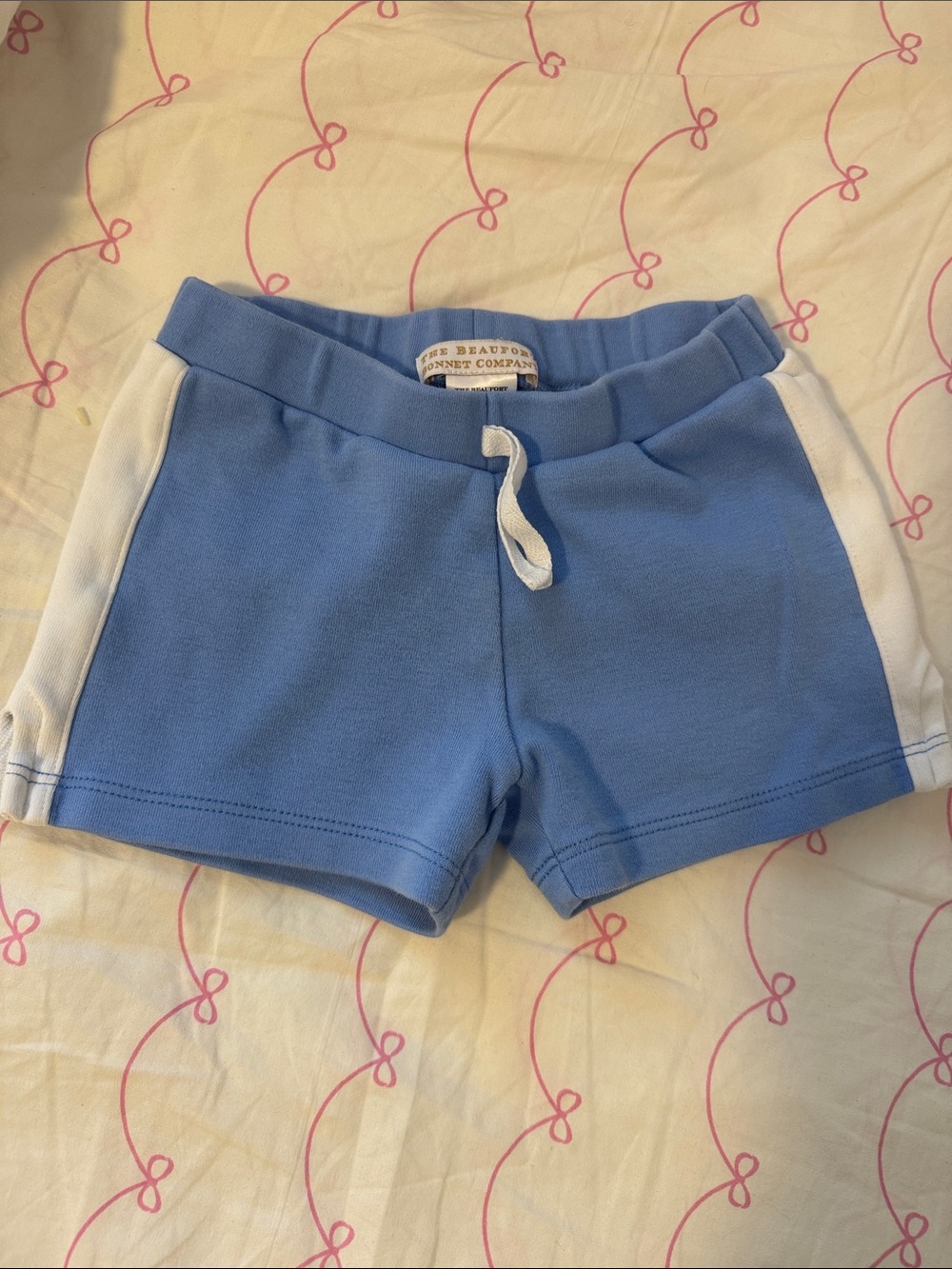 The Beaufort Bonnet Company Blue Shorts with White Side Panels